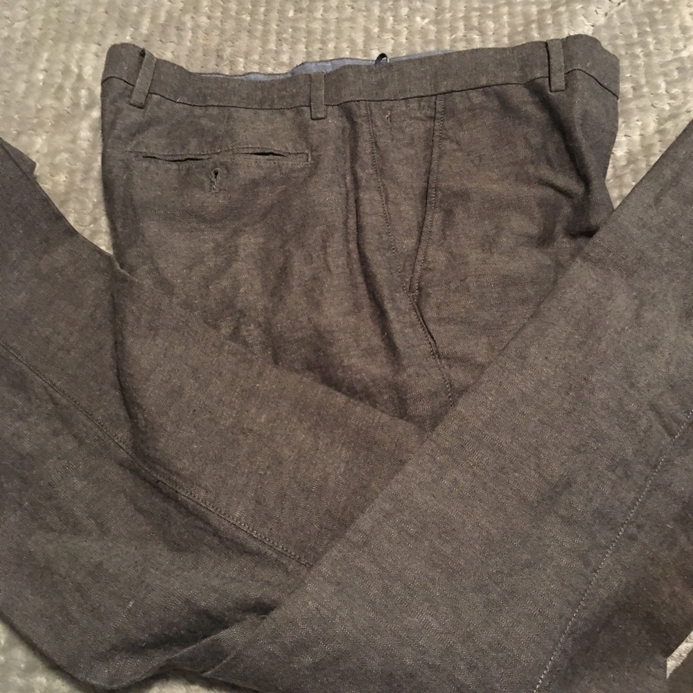 Banana Republic Kentfield Pants-Gray